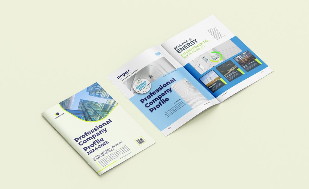 I will design a professional corporate Company Profile